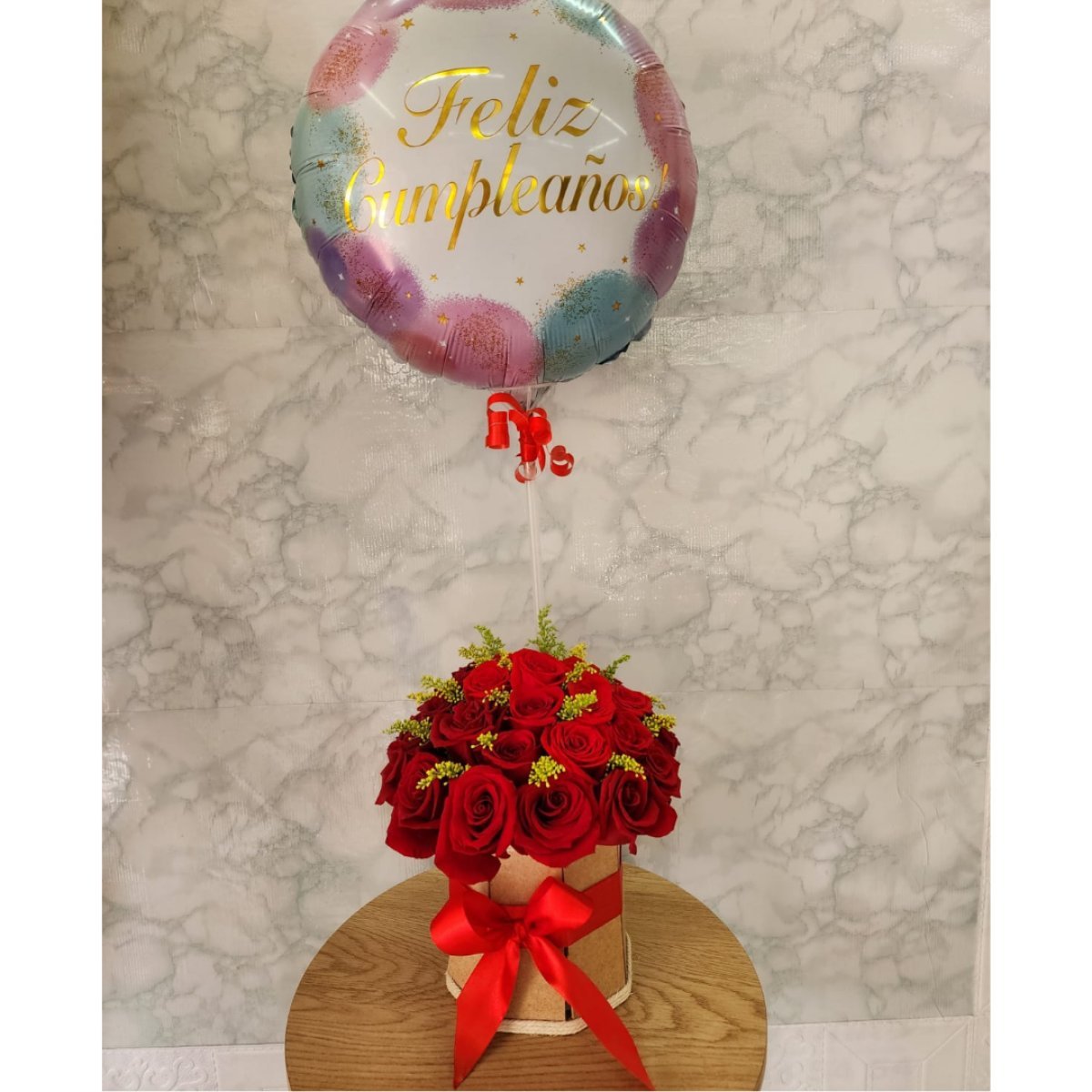Balde de rosas