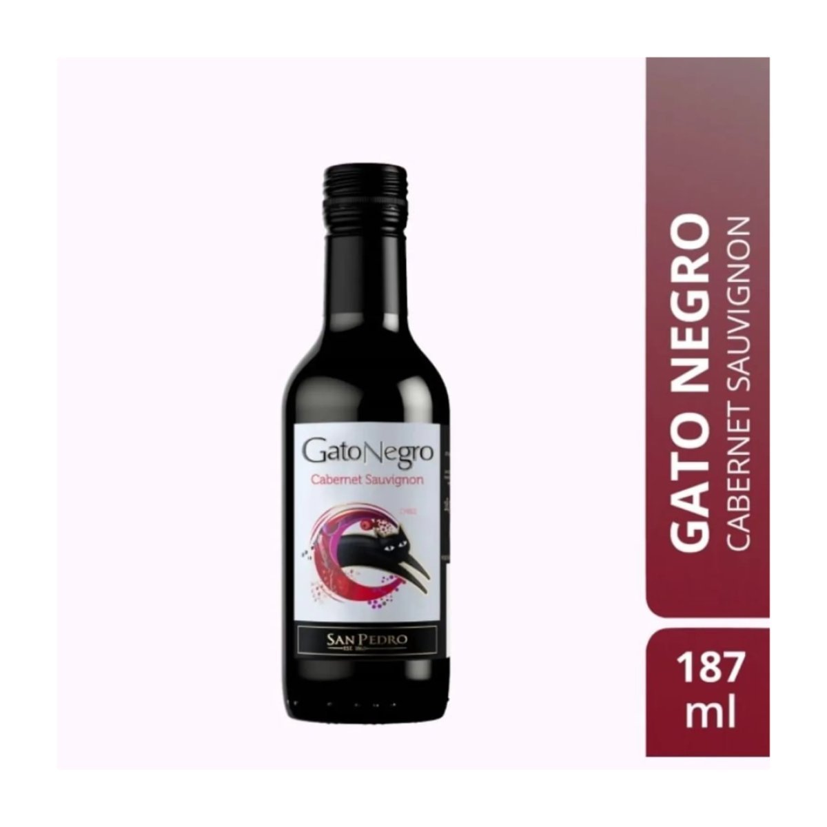 Vino tinto GATO NEGRO Cabernet Sauvignon (187 ml)
