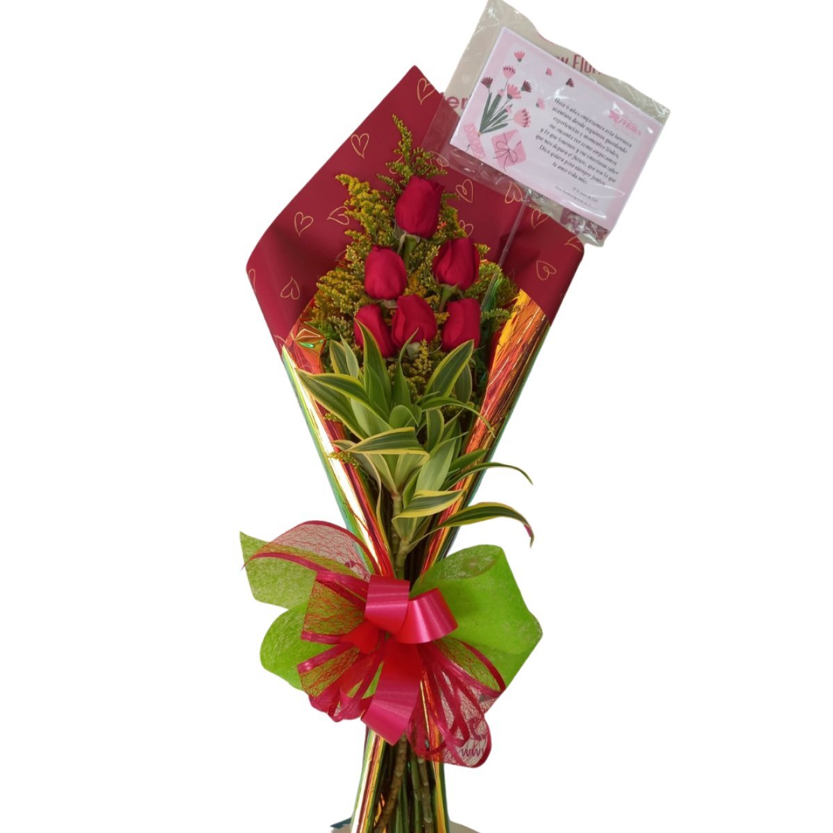 Ramillete pequeño de rosas